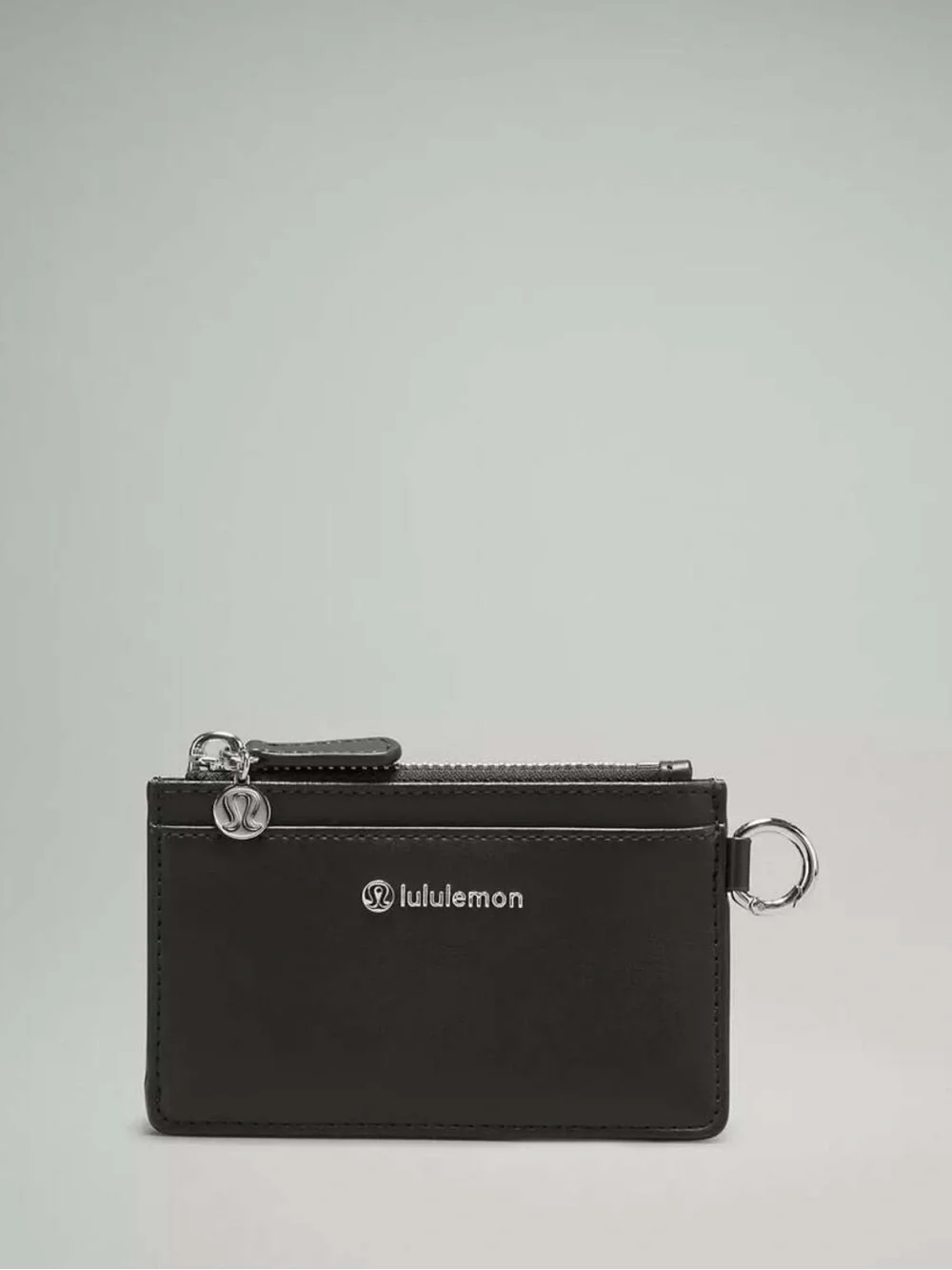 NEW Lululemon Cactus “Leather” Wallet Black and Silver